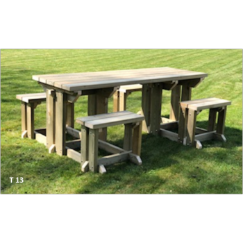 Tables de pique-nique