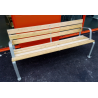 banc bois & métal