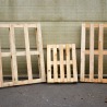 Palettes en bois de différentes dimensions