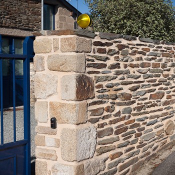 Création de mur en pierres