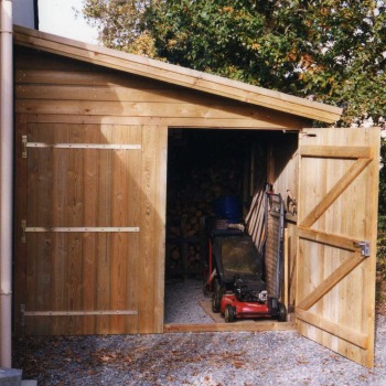 Abri de jardin toit 1 pente
