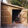 Abri de jardin toit 1 pente