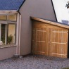 Abri de jardin toit 1 pente
