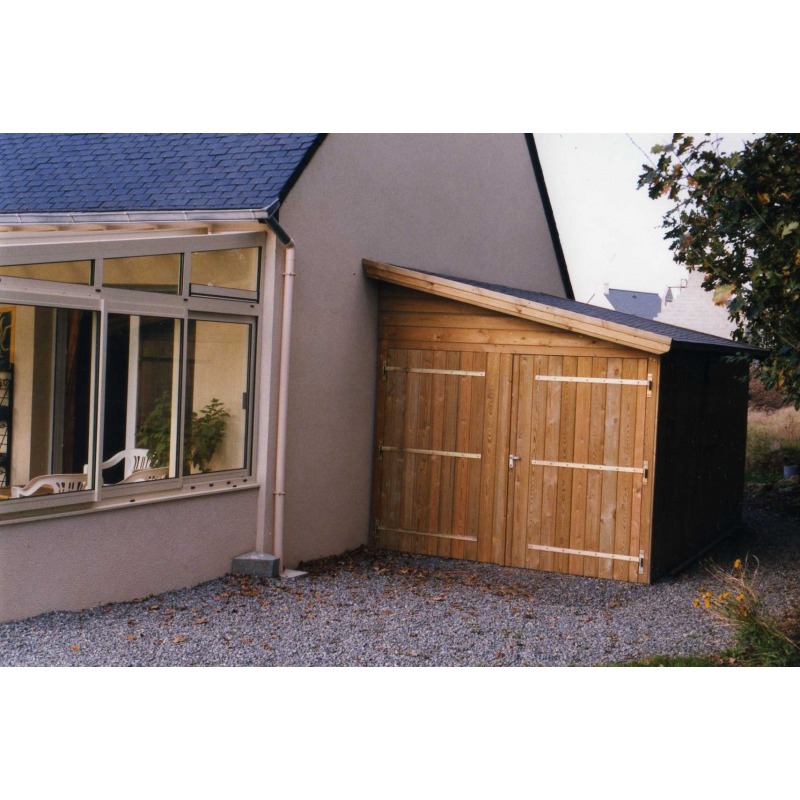 Abri de jardin toit 1 pente