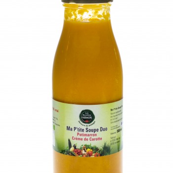 Ma P'tite soupe Potimarron Crème de Carotte 500ml