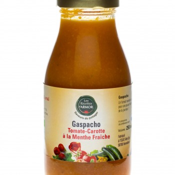 Gaspacho Tomate-Carotte à la Menthe fraîche 250ml