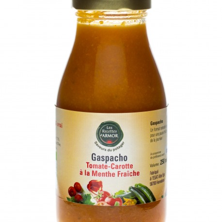 Gaspacho Tomate-Carotte à la Menthe fraîche 250ml