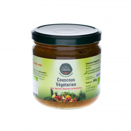 Couscous végétarien aux épices douces orientales 340gr