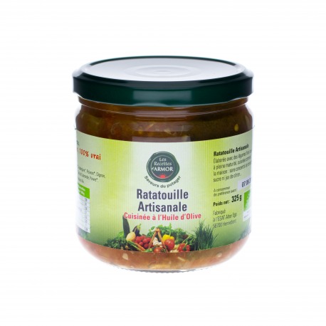 Ratatouille Artisanale cuisinée à l'Huile d'Olive 325gr