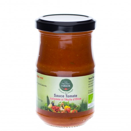 Sauce Tomate cuisinées à l'huile d'olive 200gr