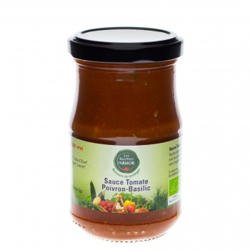 Tomates cuisinées au Poivron et au Basilic 200gr