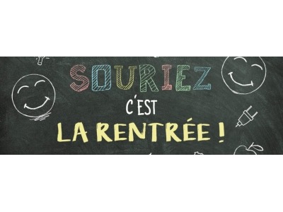 [RENTREE] Très bonne reprise à tous !