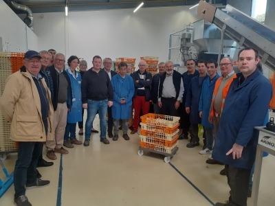 [ESAT VANNES] Les présidents des Banques Alimentaires bretonnes, en visite à l'Atelier Le Pain Perdu !
