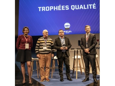 [ESAT ALTER EGO] Le trophée de la Dynamique Qualité a été remis par Naval Group !