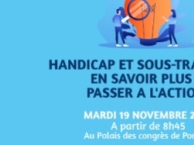 [EVENEMENT] Rencontre du Réseau des Référents Handicap : "Handicap et sous-traitance"