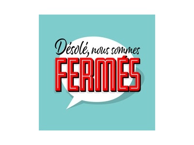 La boutique et le restaurant de l'ESAT de Caudan sont actuellement fermés !