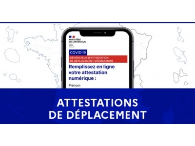 [RECONFINEMENT] L’attestation de déplacement est disponible en version FALC