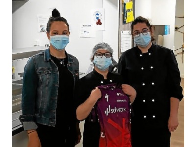 [ESAT DE CAUDAN] Visite d’une championne de cyclisme !